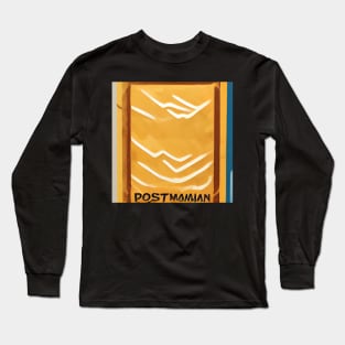 Postwoman | Comics Style Long Sleeve T-Shirt